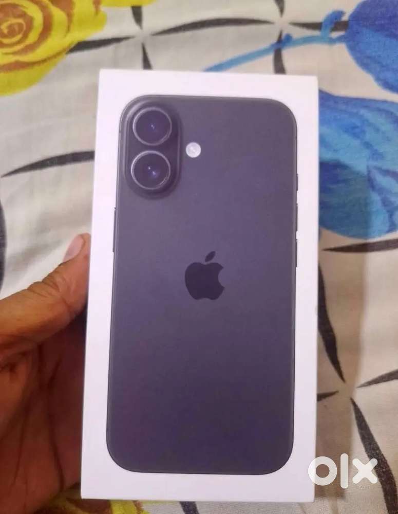 Iphone 16 black 128 Brand new Just Box opened