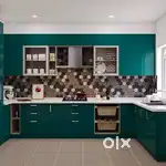 new modular kitchen starting only 30000 Emi Available