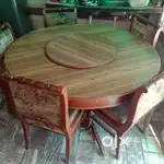 Dinning table, sofa set, antique bed, antique chair