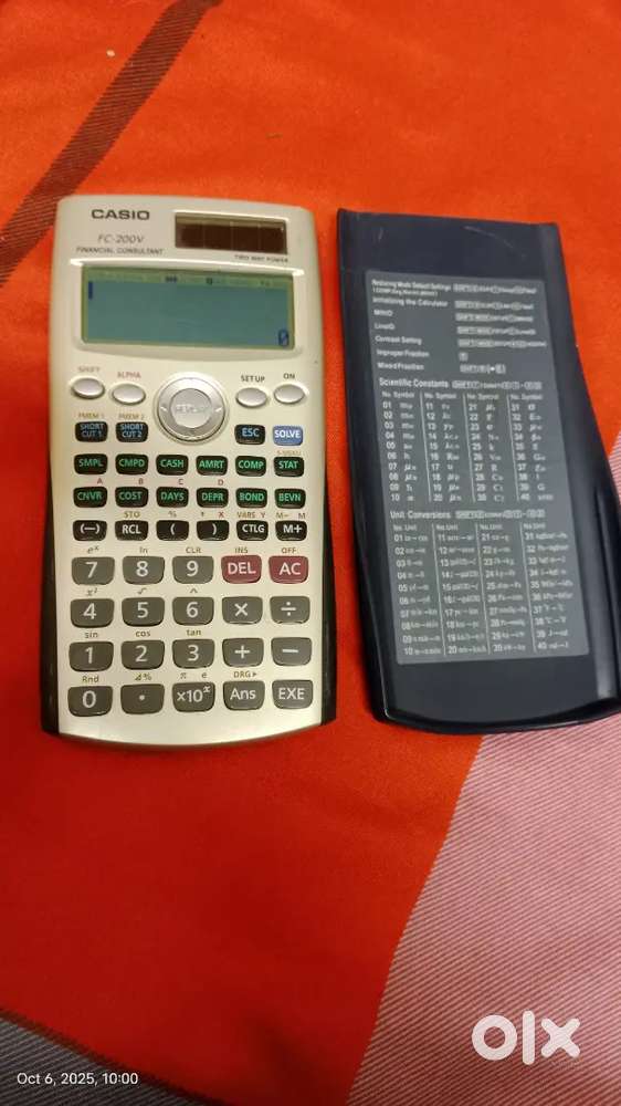 Casio Equipment