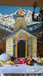 Handmade Kedarnath Mandir Decoration