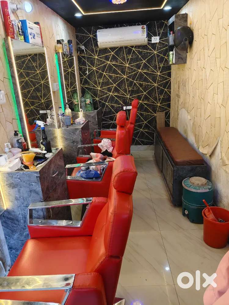 Ready to sale all item of saloon