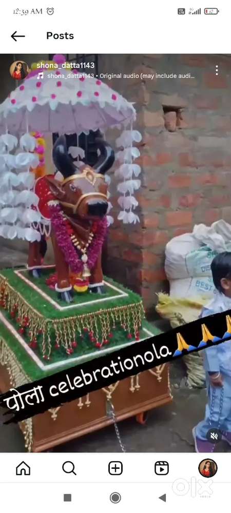 Wooden Nandi