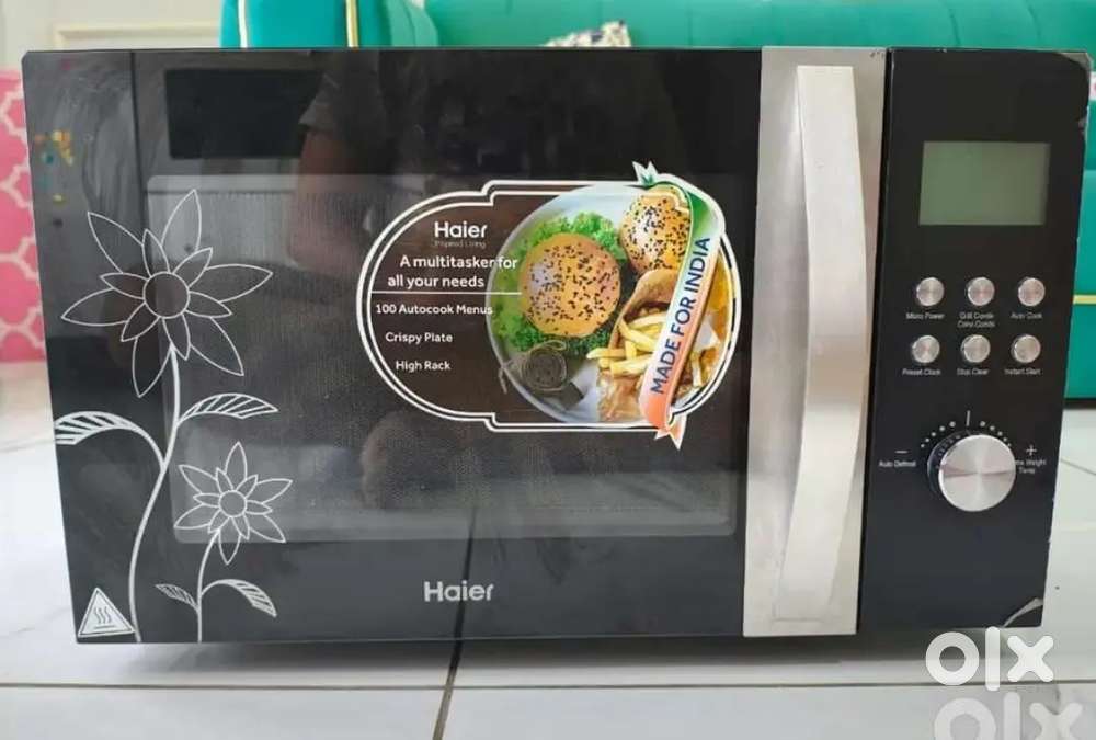Haier Microwave oven 28 litres. Minimum used. Good condition.