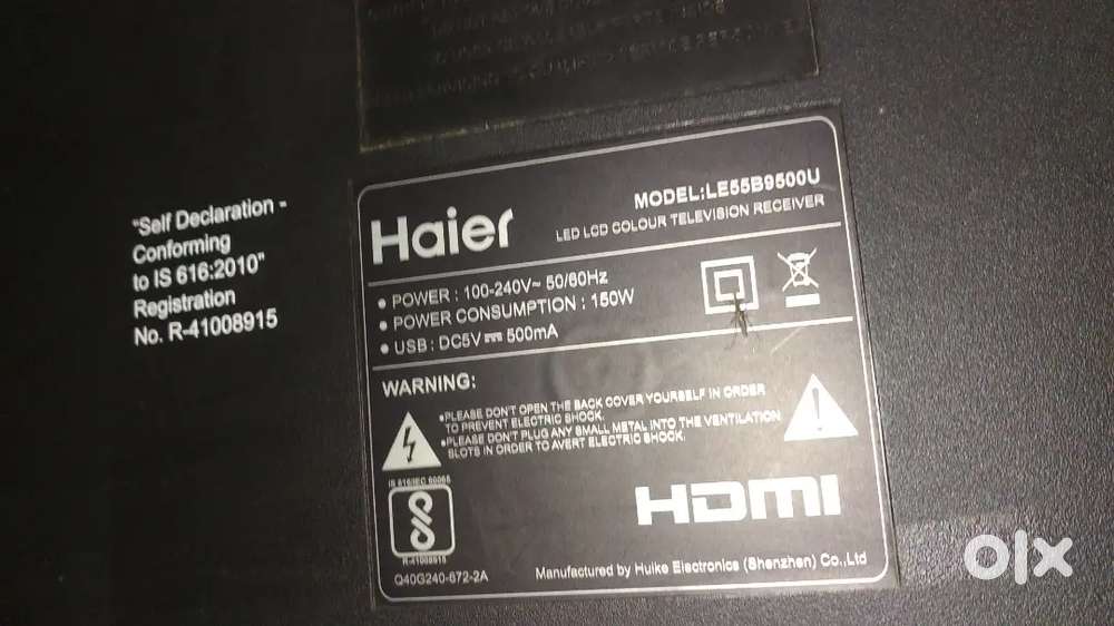 haier led 55 inchi
