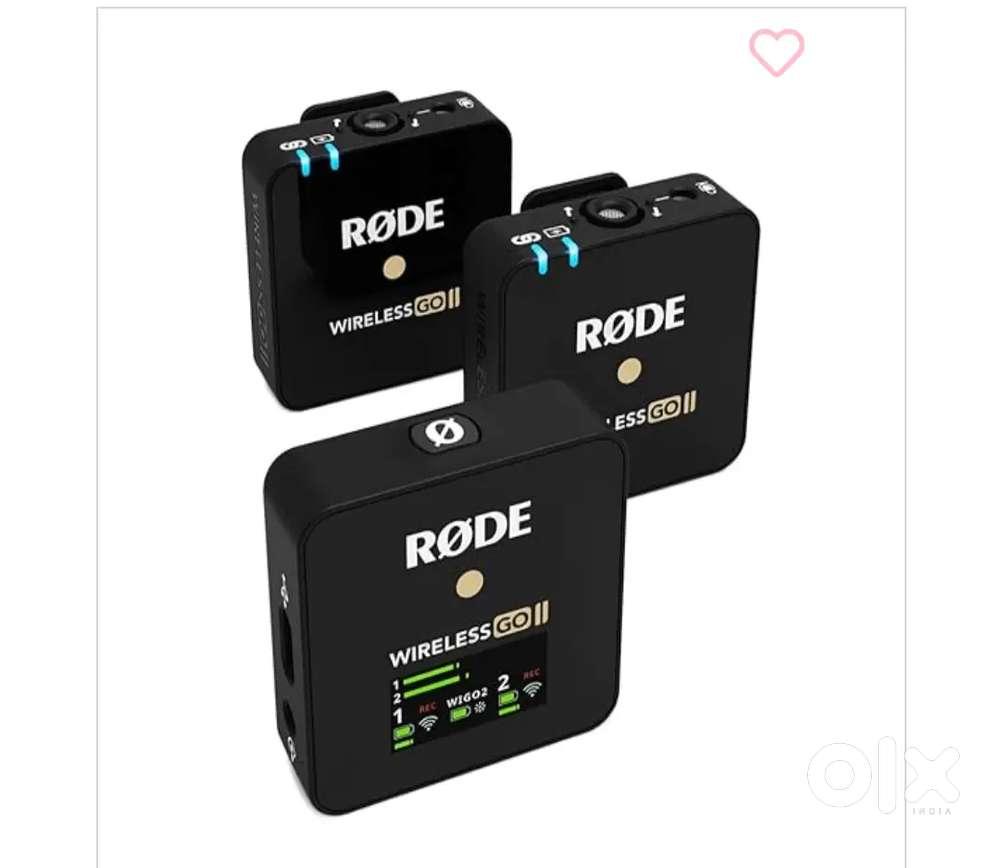 Rode Wireless Go II Dual Channel Wireless Microphone System,