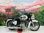 ROYAL ENFIELD CLASSIC 350CC DISC BRAKE BS3 WHITE COLOUR MODEL 2017