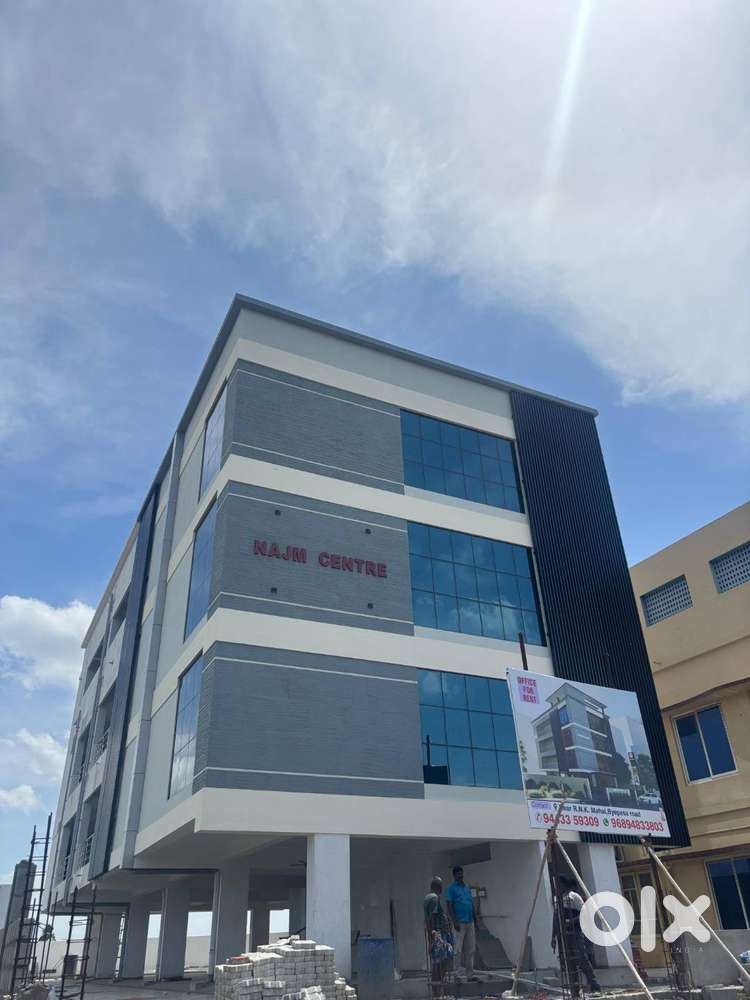 NEW BLDG, RENT FOR OFFICE AND SHOPS ON THURAIYUR  TO PERAM. BYE PASS