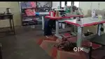 4- Silai machine and shop furniture cutting table