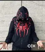 Spider man hoddies,size-S,M,L,XL available.