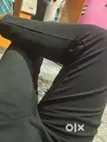 Black track pant