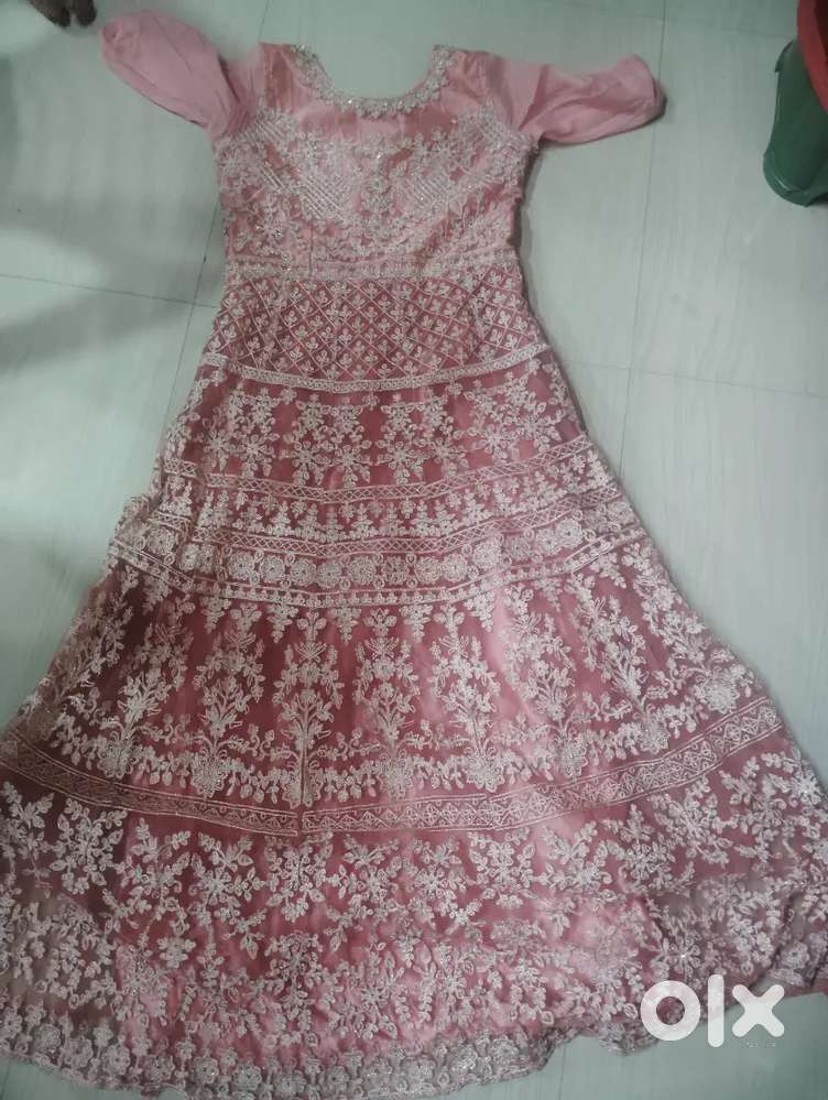 Long frak pink colour vall