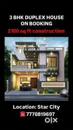 3-4 BHK Corner and East Facing Duplex House