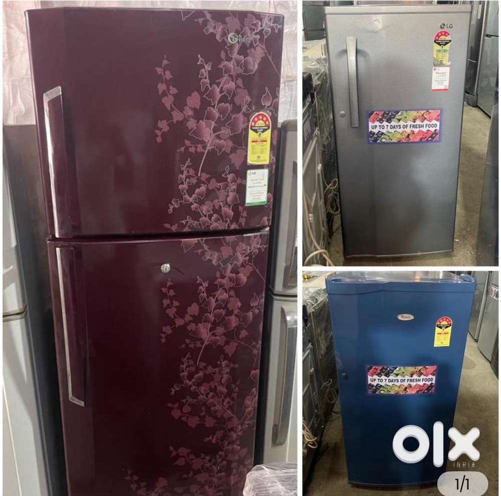 5 years waranty all refurbished refrigerators