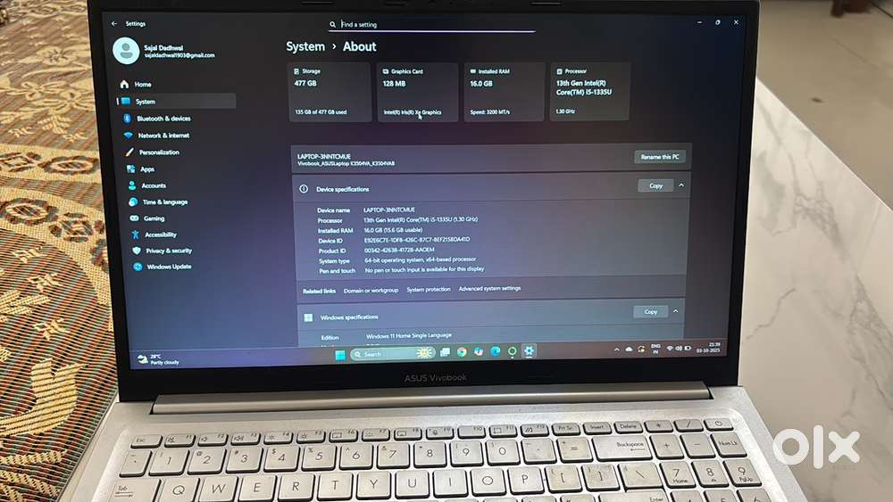 ASUS VIVOBOOK 15