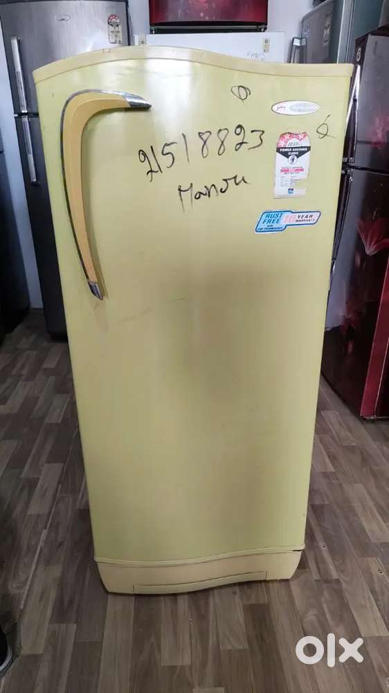 Godrej single door fridge 220 liters free home delivery.