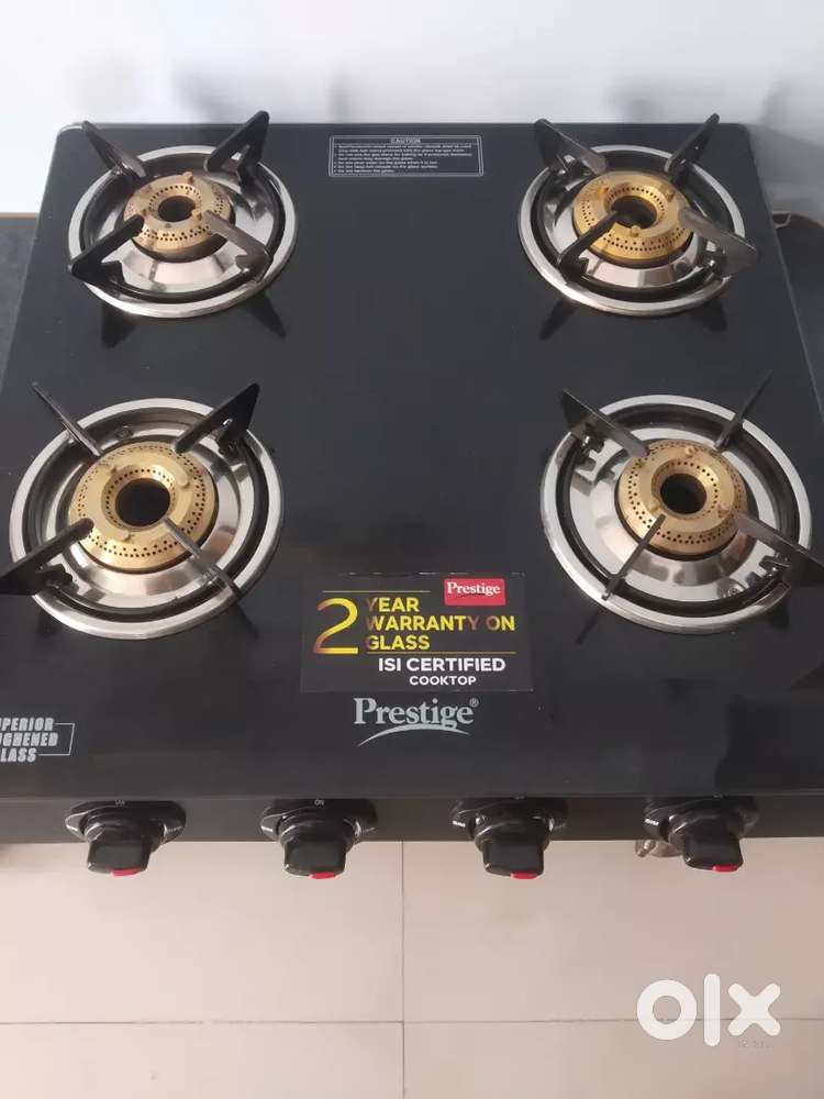 4 Burner gas