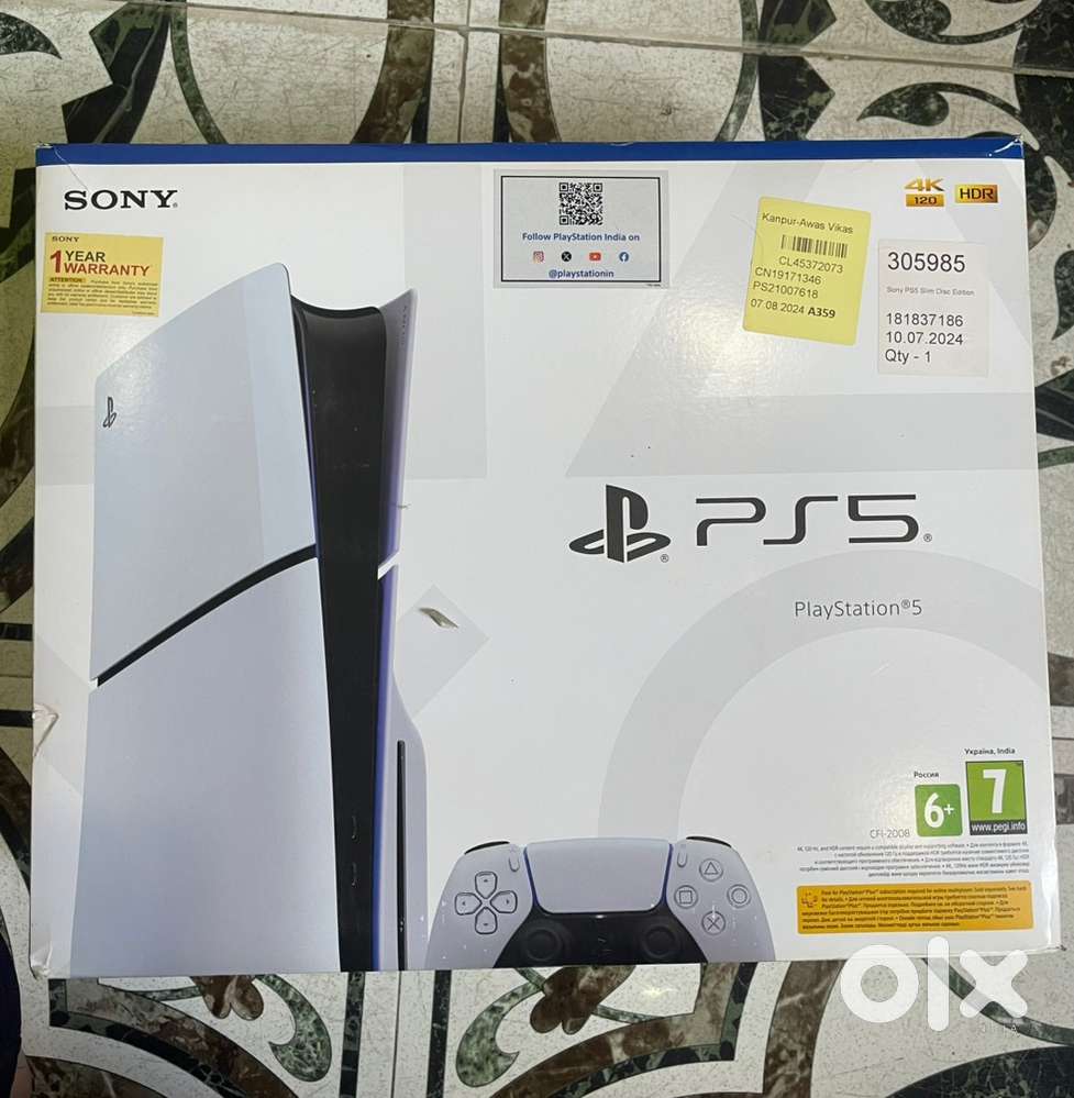 Ps 5 slim disc edition 1 tb with single controller