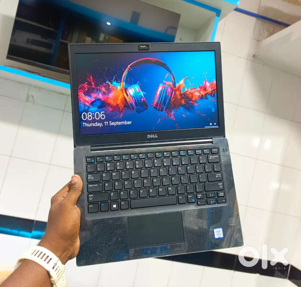 Dell Latitude 7280, i5 6th gen, 8GB RAM, 256GB NVMe SSD, Backlight