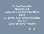 Lands available in Shivalik Vihar