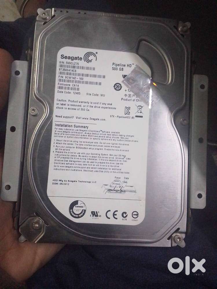 500GB SEAGATE HARD DRIVE