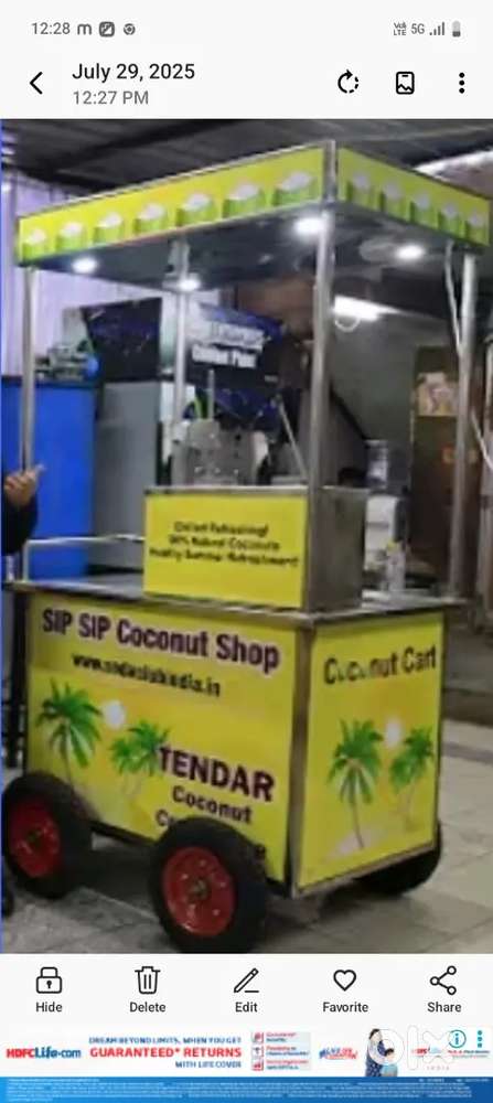 Coconut car