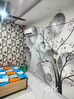 Fully furnished rooms Rent 5k