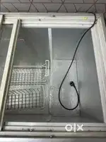 Blue star ice cream fridge
