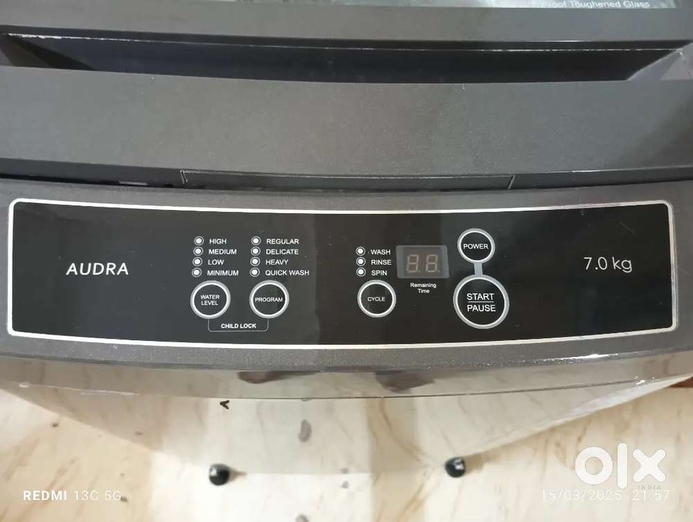 Automatic washing machine 7 kg