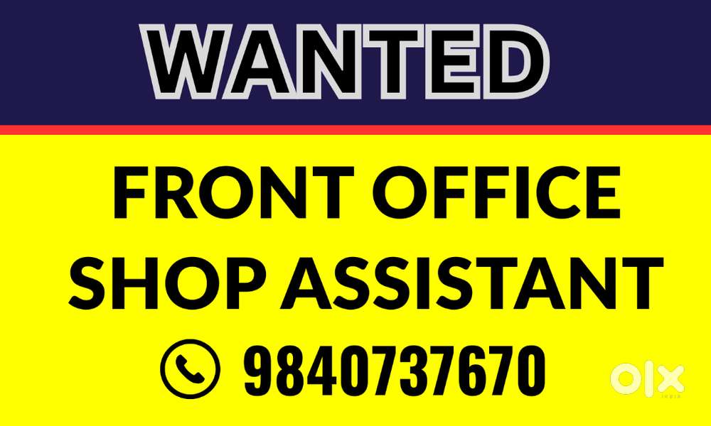 Front Office assistant Full/ part time