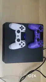 Jeilbroken 11.52 ps4 slim 1tb with games 2 controllers and cables mint