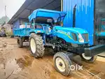 New holland brand new condition 4710 with trolley