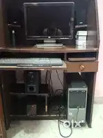 Computer, desktop, CPU with mitashi speakers in very good condition