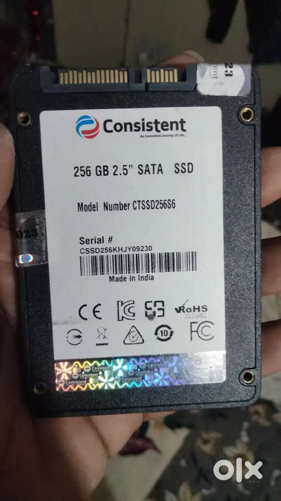 Consistent 256GB SSD