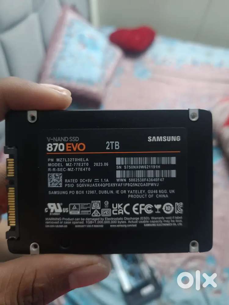 Samsung hard disk 2TB 870 evo