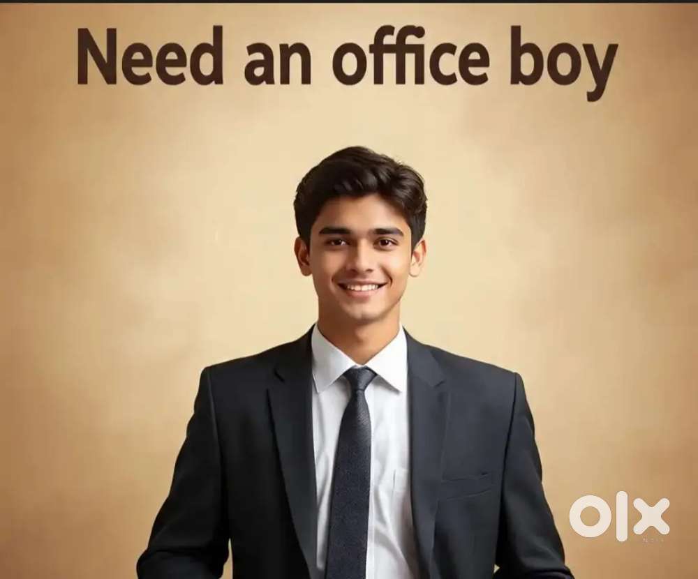 Required Office Boy for RT Nagar Location