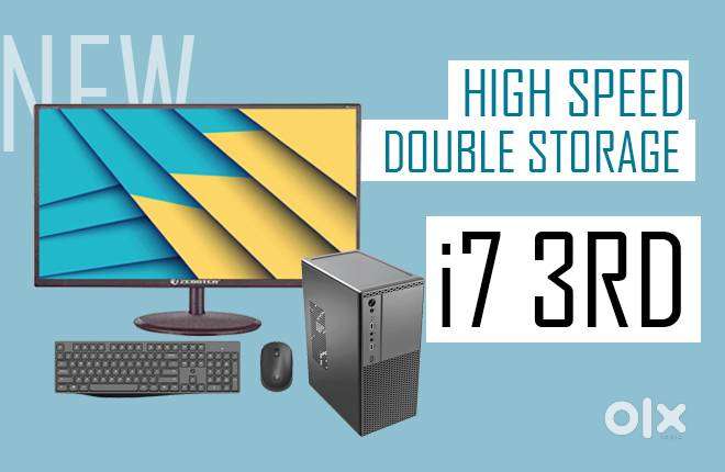 COMPUTER DESKTOP CPU  i7 3rd GEN  16gb ram  high speed    NEW