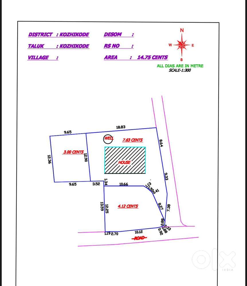 Residential plot for sale