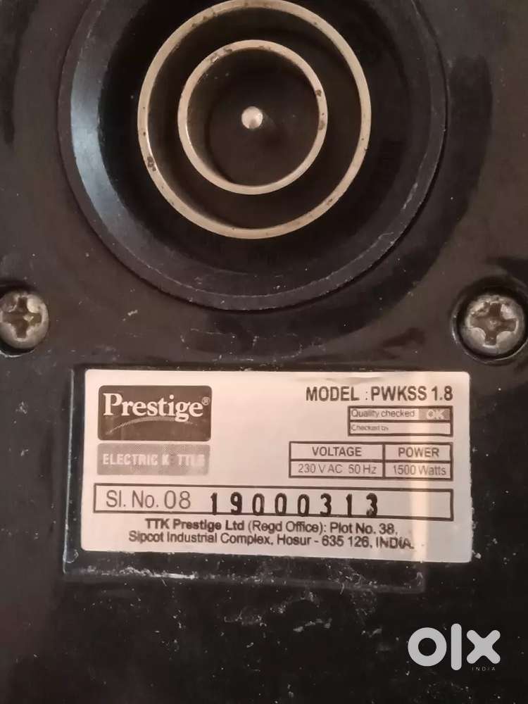 It is a electric kettle with capacity of two liters