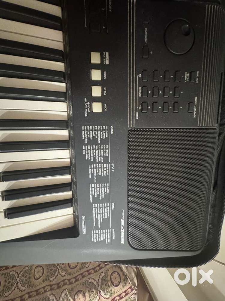 Casio yamaha - stand and cover