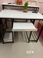 Brand new Ply wood metal Computer table
