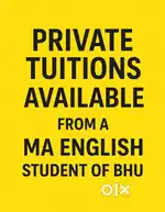 Private Tutor available- all subjects upto class 10