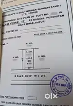 प्लॉट बिकाऊ राजावास सीकर रोड़ जयपुर,बालाजी विहार 11,केडिया सोसायटी 90B