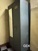 Godrej iron wardrobe with double locker system