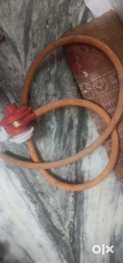 Gas chula with pipe and regulator