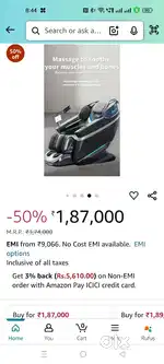 MASSAGE CHAIR FULLY AUTOMATIC FOR SALE NEW CONDITION VIRAR WEST