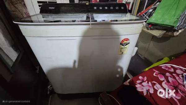 NEW HAIER SEMI AUTOMATIC WASHING MACHINE 7KG