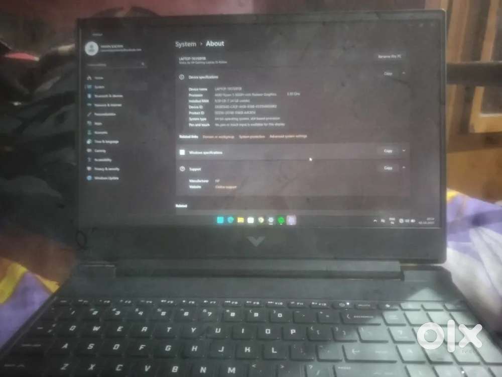 HP VECTUS LAPTOP
