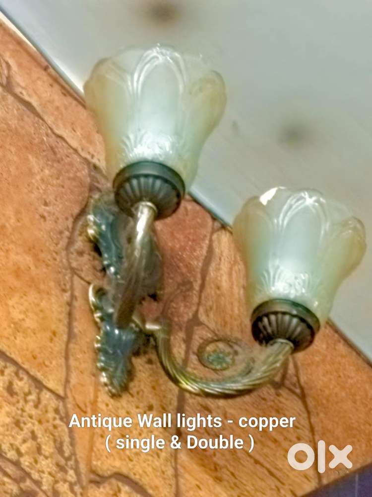 Antique brass polished Wall lights