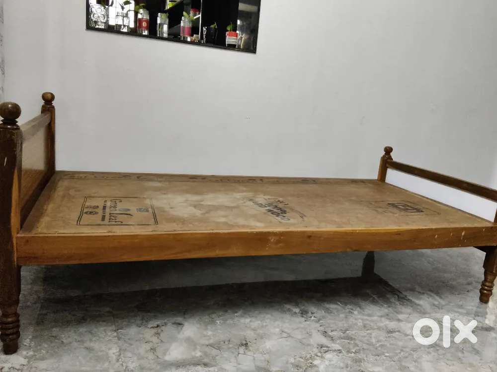 Wooden cot
